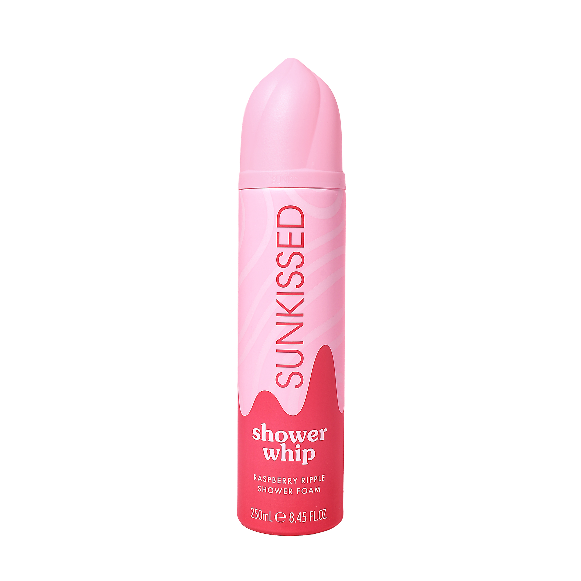 Sunkissed Shower Whip Raspberry Ripple 250 ml