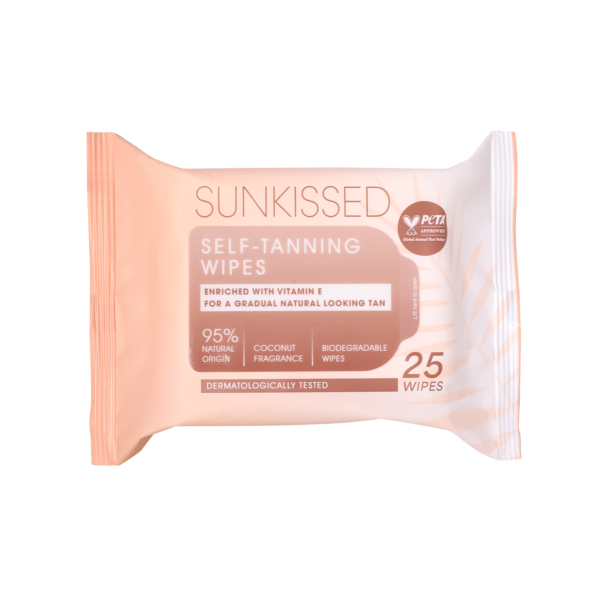 Sunkissed Self-Tanning Wipes 25 st