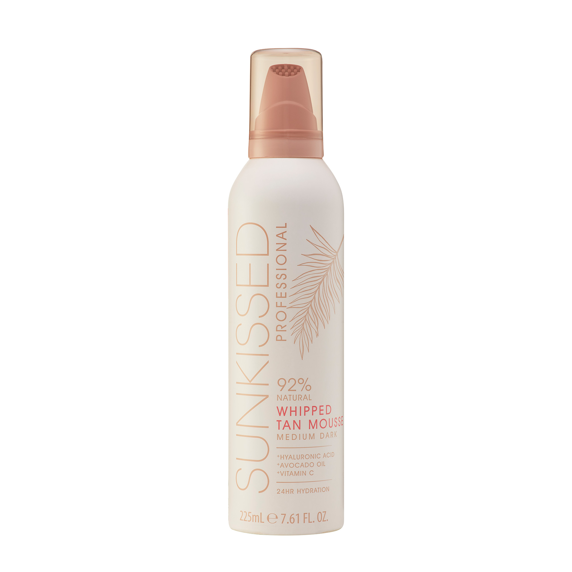 Sunkissed Whipped Tan Mousse Medium Dark 92% Natural Formulation 225 ml
