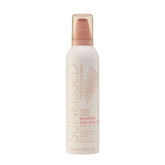 Sunkissed Whipped Tan Mousse Medium Dark 92% Natural Formulation 225 ml