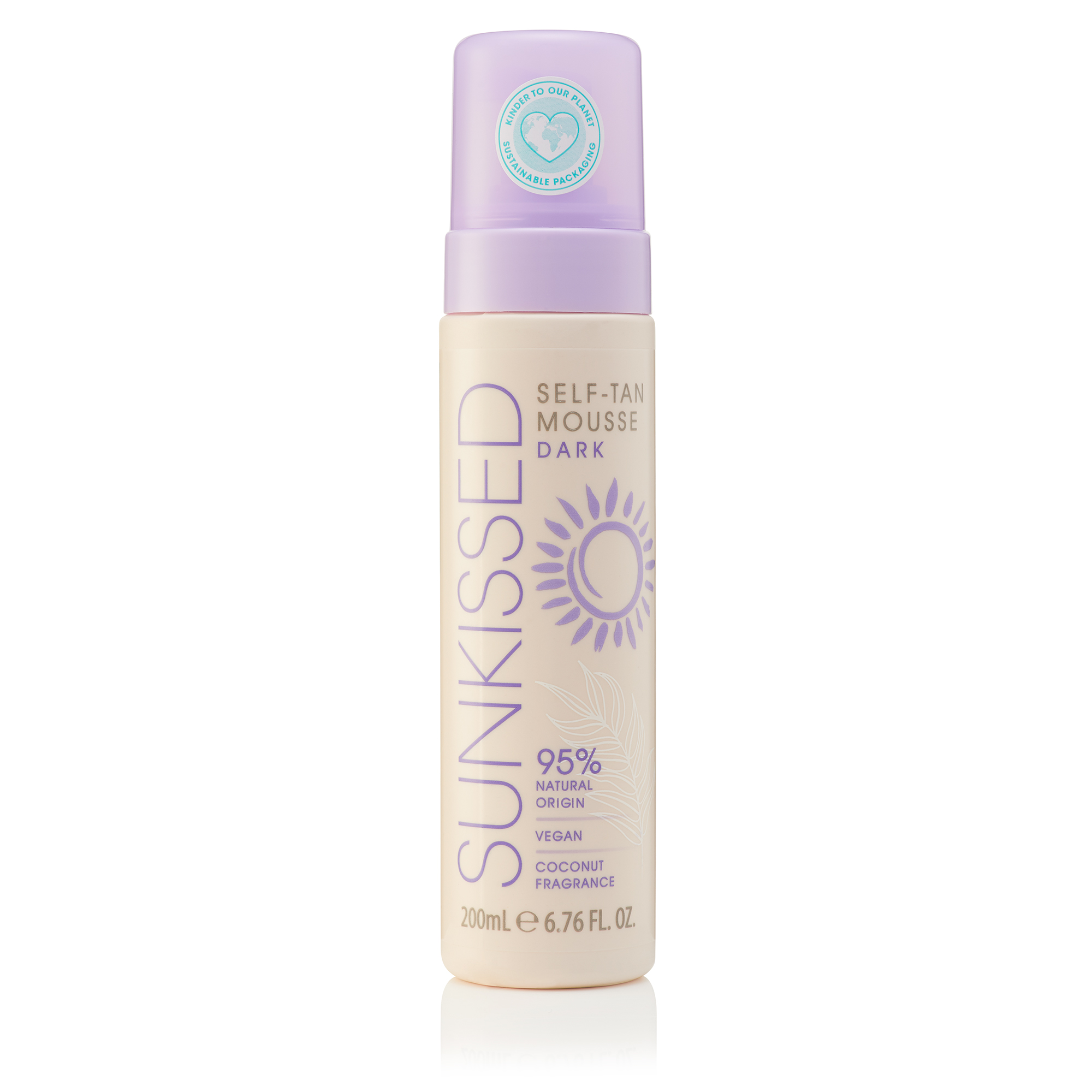 Sunkissed Self Tan Mousse Dark 200 ml 