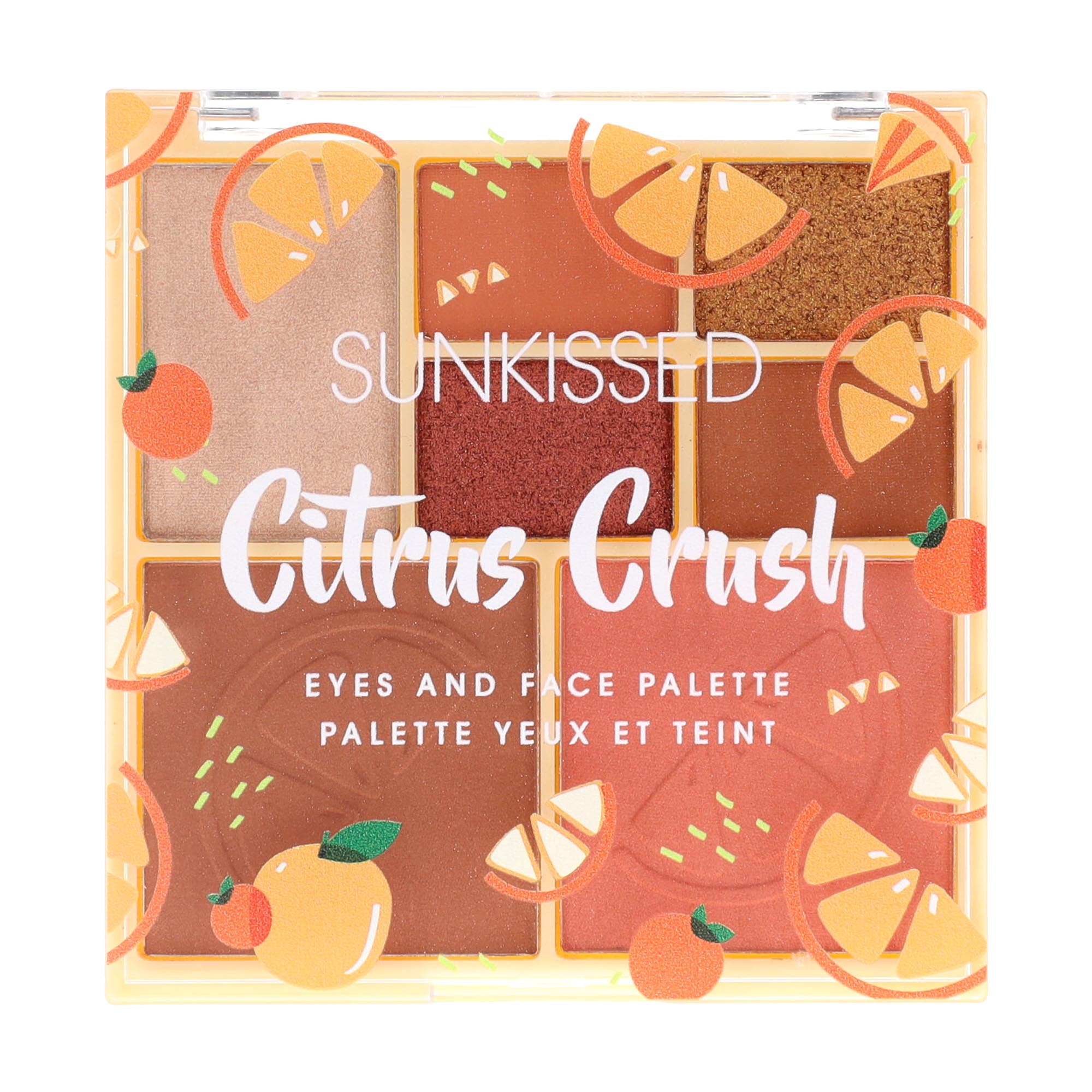 Sunkissed Citrus Crush Eyeshadow 4x1,2 g