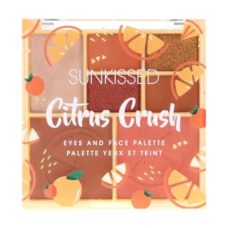 Sunkissed Citrus Crush Eyeshadow 4x1,2 g