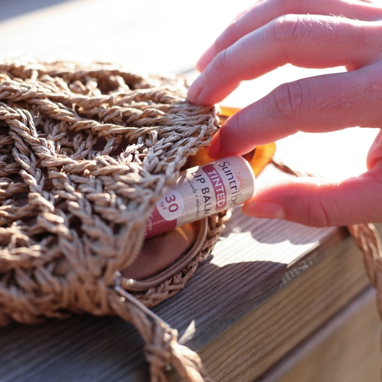 Suntribe Läppbalsam med Naturliga Mineraler SPF30 Tinted