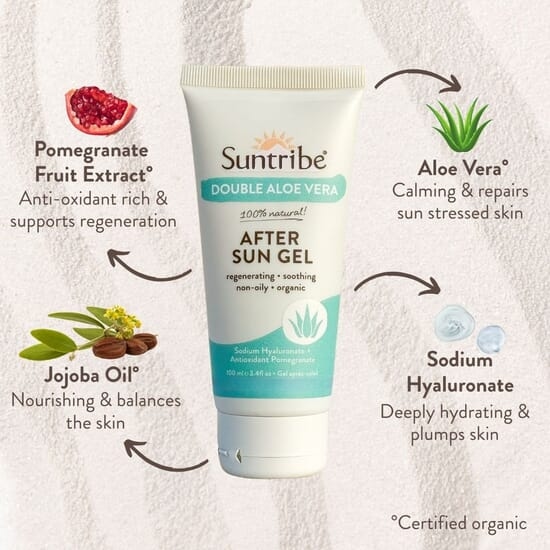 Suntribe After Sun Gel Aloe Vera 100 ml