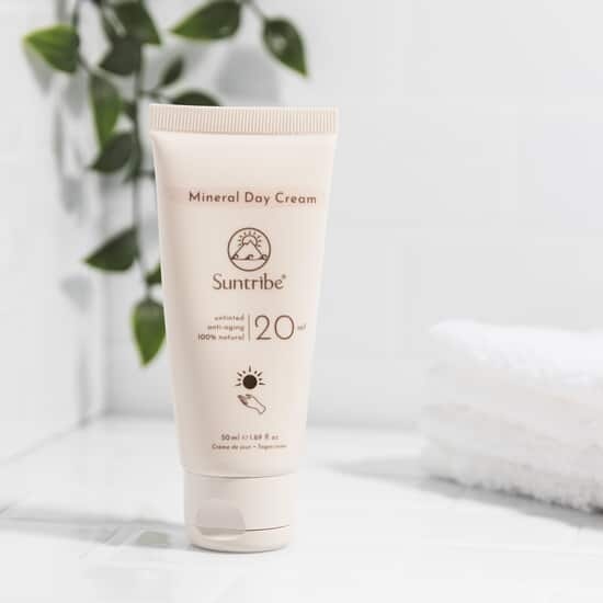 Suntribe Dagkräm med Naturliga Mineraler SPF20 Untinted 40 ml