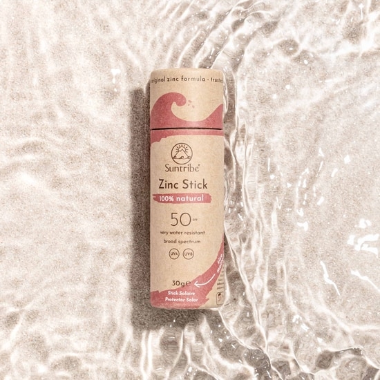 Suntribe Solstift Zink med Naturliga Mineraler SPF50 Röd 30 g