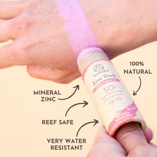 Suntribe Solstift Zink med Naturliga Mineraler SPF50 Röd 30 g