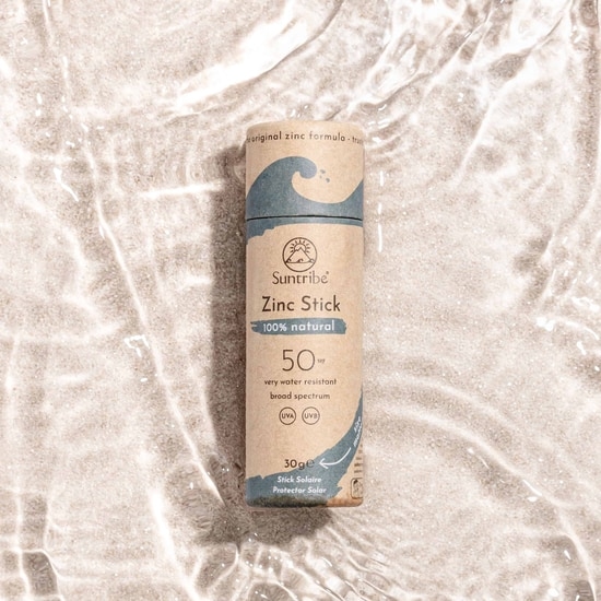 Suntribe Solstift Zink med Naturliga Mineraler SPF50 Blå 30 g