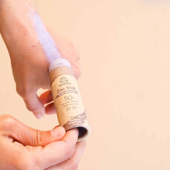 Suntribe Solstift Zink med Naturliga Mineraler SPF50 Tonad 30 g