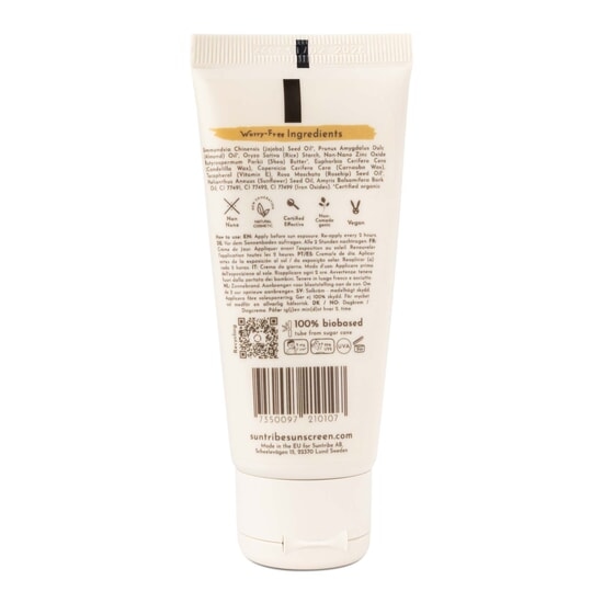 Suntribe Dagkräm med Naturliga Mineraler SPF20 Tonad 50 ml