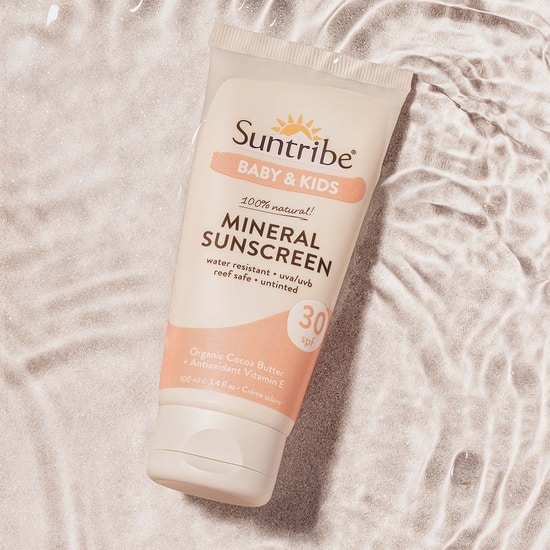 Suntribe Solkräm för Baby & Barn med Naturliga Mineraler SPF30 100 ml