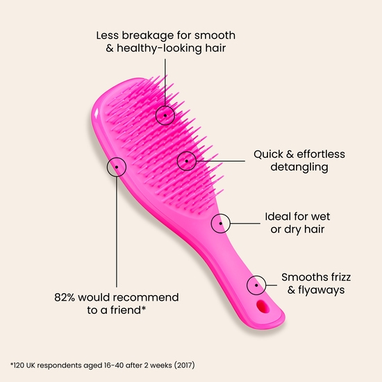 Tangle Teezer Mini Ultimate Detangler Runway Pink