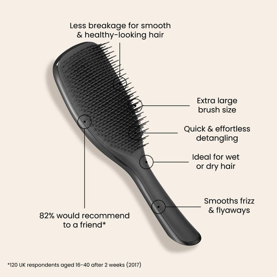 Tangle Teezer The Large Wet Detangler Black