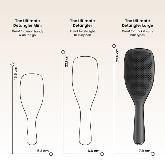 Tangle Teezer The Large Wet Detangler Black