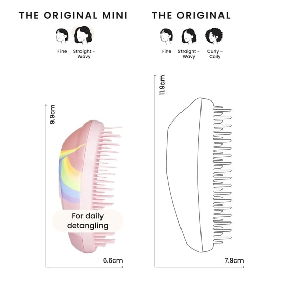 Tangle Teezer The Original Rainbow Unicorn