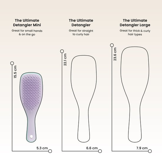 Tangle Teezer Ultimate Detangler Mini Wisteria Leaf