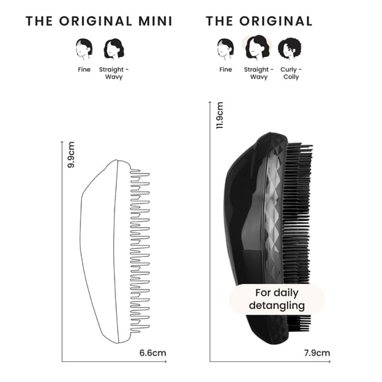 Tangle Teezer Original Panther Black