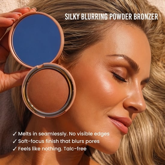 Lenoites Silky Blurring Powder Bronzer Light to Medium