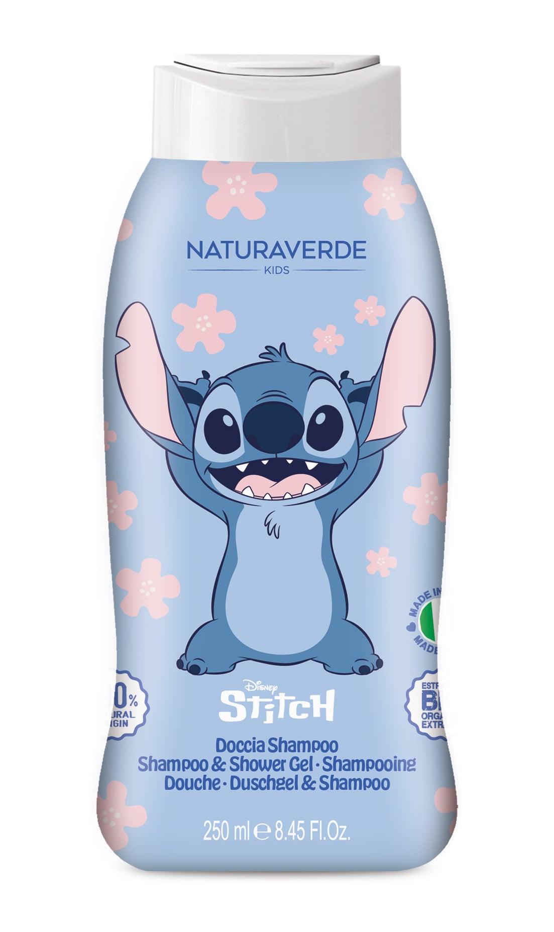 Naturaverde Kids Stitch Shampoo & Shower Gel 250 ml