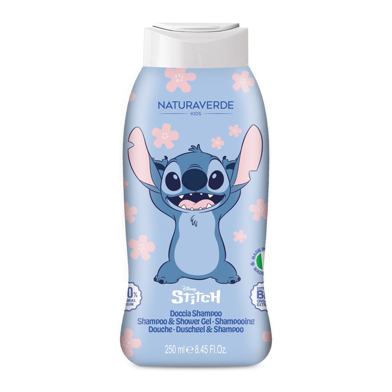 Naturaverde Kids Stitch Shampoo & Shower Gel 250 ml