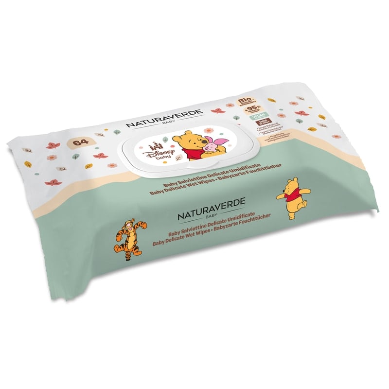 Naturaverde Baby Winnie The Pooh Wet Wipes 64 st