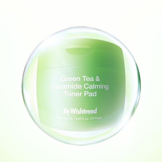 By Wishtrend Green Tea & Ceramide Calming Toner Pads 70 st