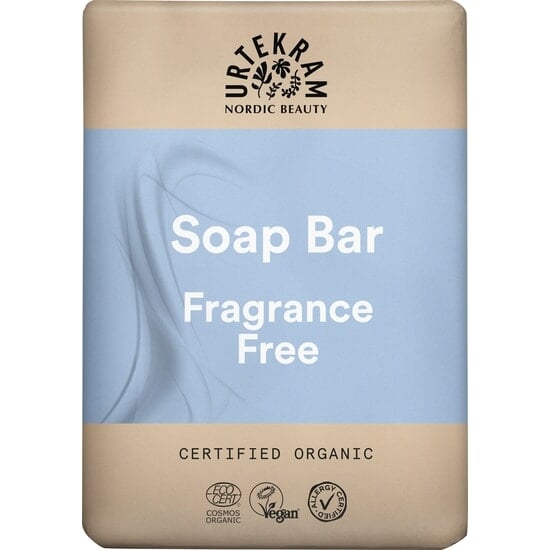 Urtekram Beauty Fragrance Free Soap Bar 100 g