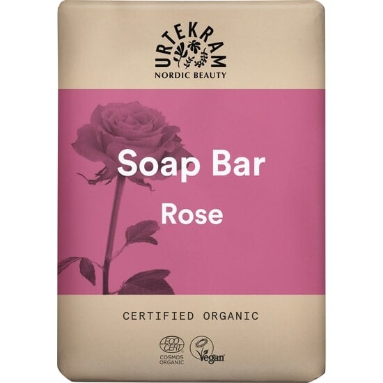 Urtekram Beauty Soap Bar Rose 100 g