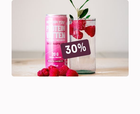 30% på Better You Proteinvatten