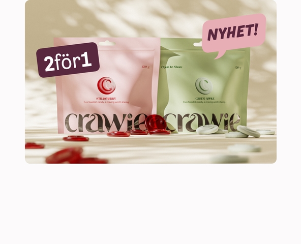 Köp 2 betala för 1 på Crawies nyheter