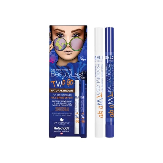 RefectoCil Full Brow Tinting Pen Two Go Natural Brown 30,35 g