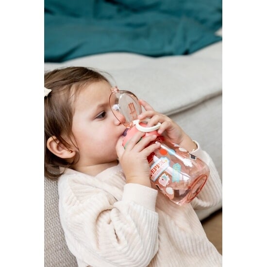 Nuby Peppa Pig 2-in-1 Bottle 400 ml Pink +18m