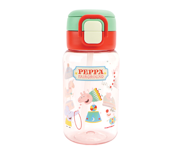 Nuby Peppa Pig 2-in-1 Bottle 550 ml Red +12m