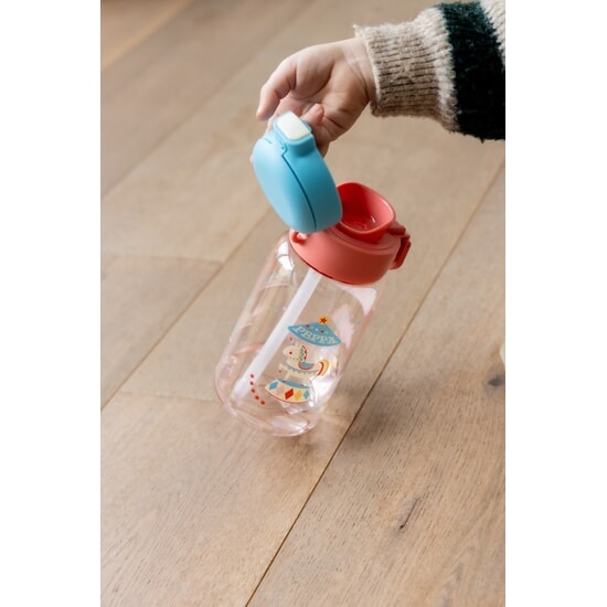Nuby Peppa Pig 2-in-1 Bottle 550 ml Pink +12m