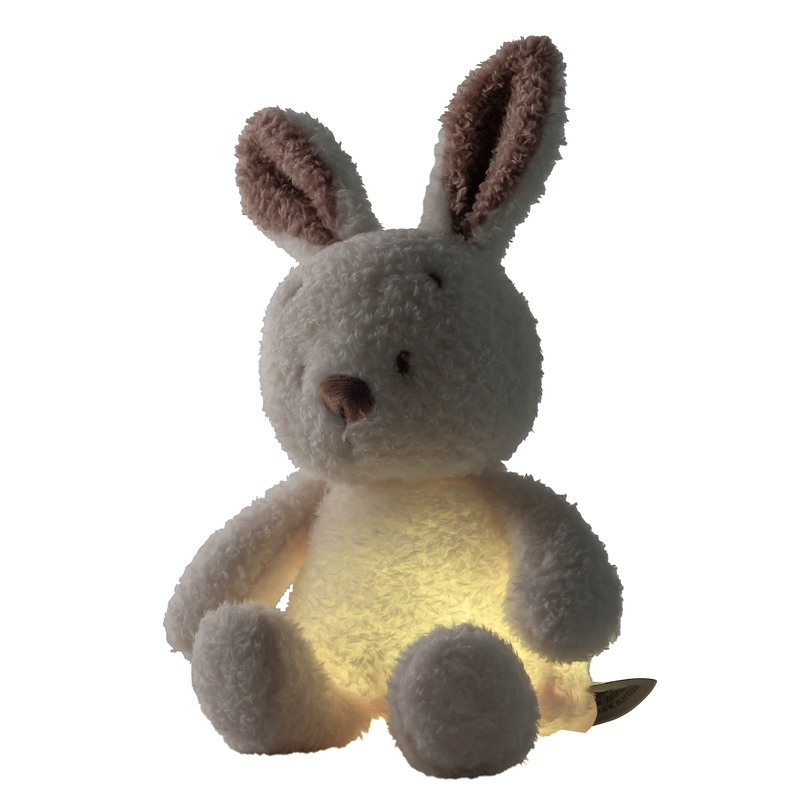 Nattou Sleepy Teddy Nattlampa Mini Kanin Vanilla