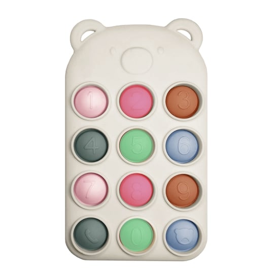 Nattou Soft Silicone Bitleksak Pop-it Remote