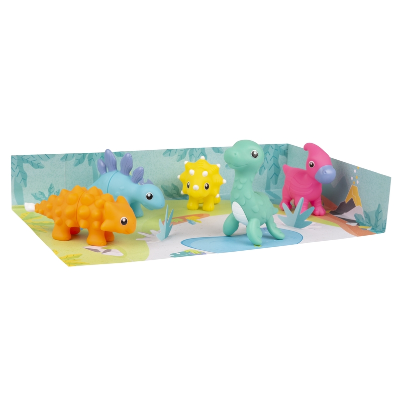 Playgro Build & Play Mix Match Bath Dinosaurs +12m