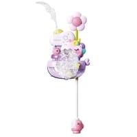 Carlo Baby Bubbelbadleksak med Blomdusch Unicorn +18m