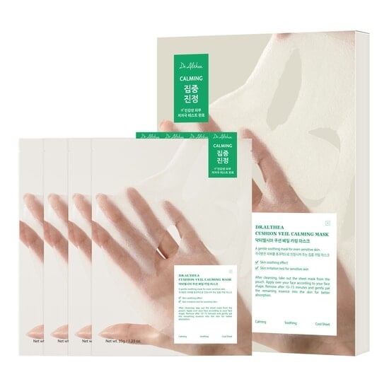 Dr. Althea Cushion Veil Calming Mask 4 st