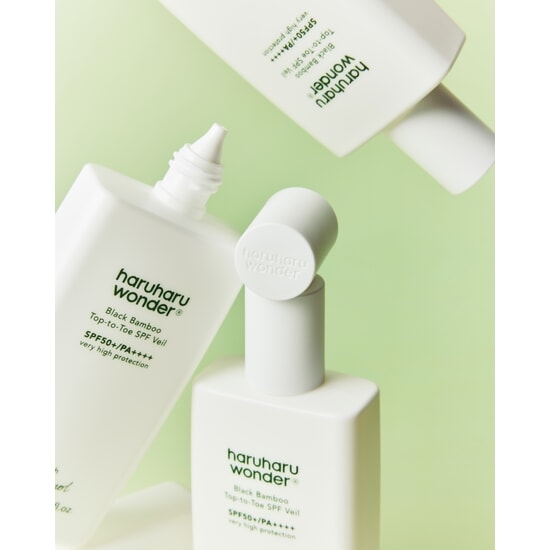 haruharu wonder Black Bamboo Top-to-Toe SPF Veil SPF50+ PA++++ 100 ml