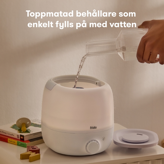 Frida Baby 3-i-1 Luftfuktare + Diffuser + Nattlampa