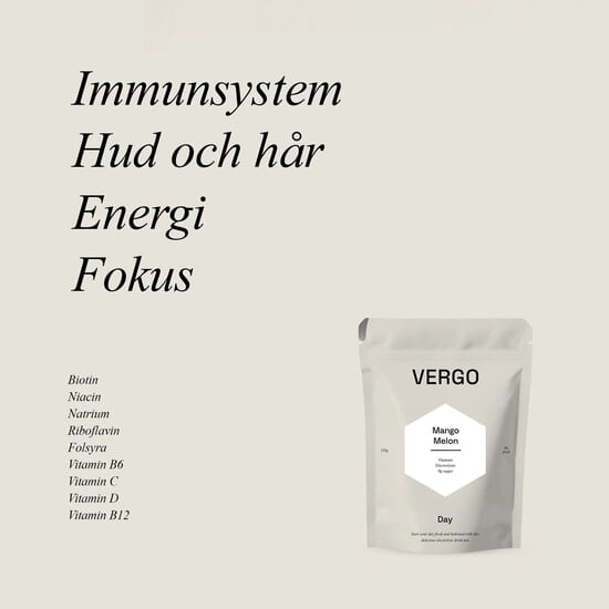 VERGO Day Mango Melon 30 brustabletter