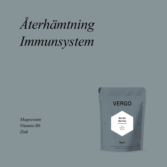 VERGO Night Nordic Berries 30 brustabletter