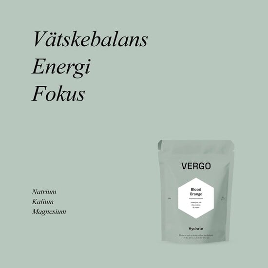 VERGO Hydrate Blood Orange 30 brustabletter