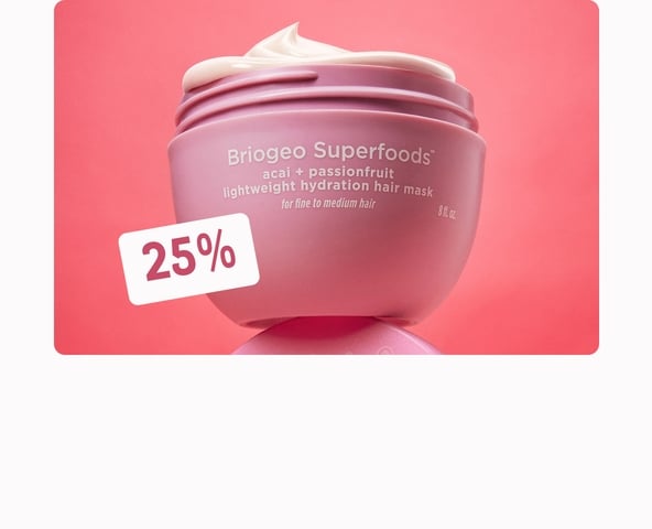 25% på Briogeo