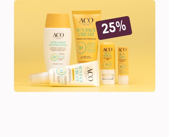 25% på solskydd från ACO