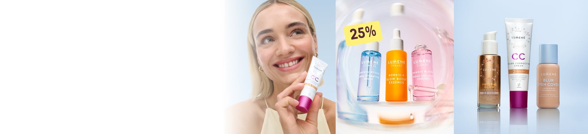 25% på Lumene