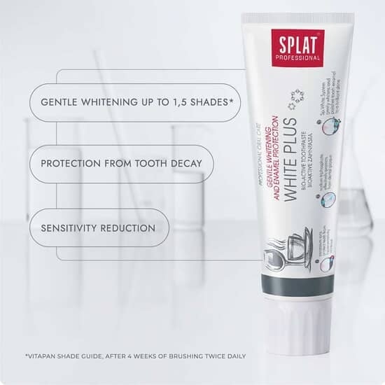 Splat White Plus Tandkräm 100 ml