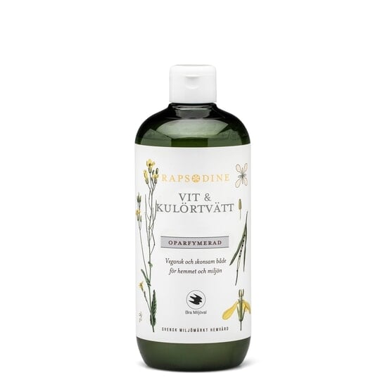 Rapsodine Vit & Kulörtvätt Oparfymerat 750 ml